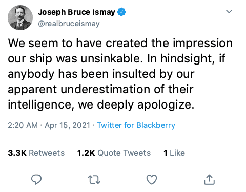 Sinking reputation: White Star Line Brand Analysis