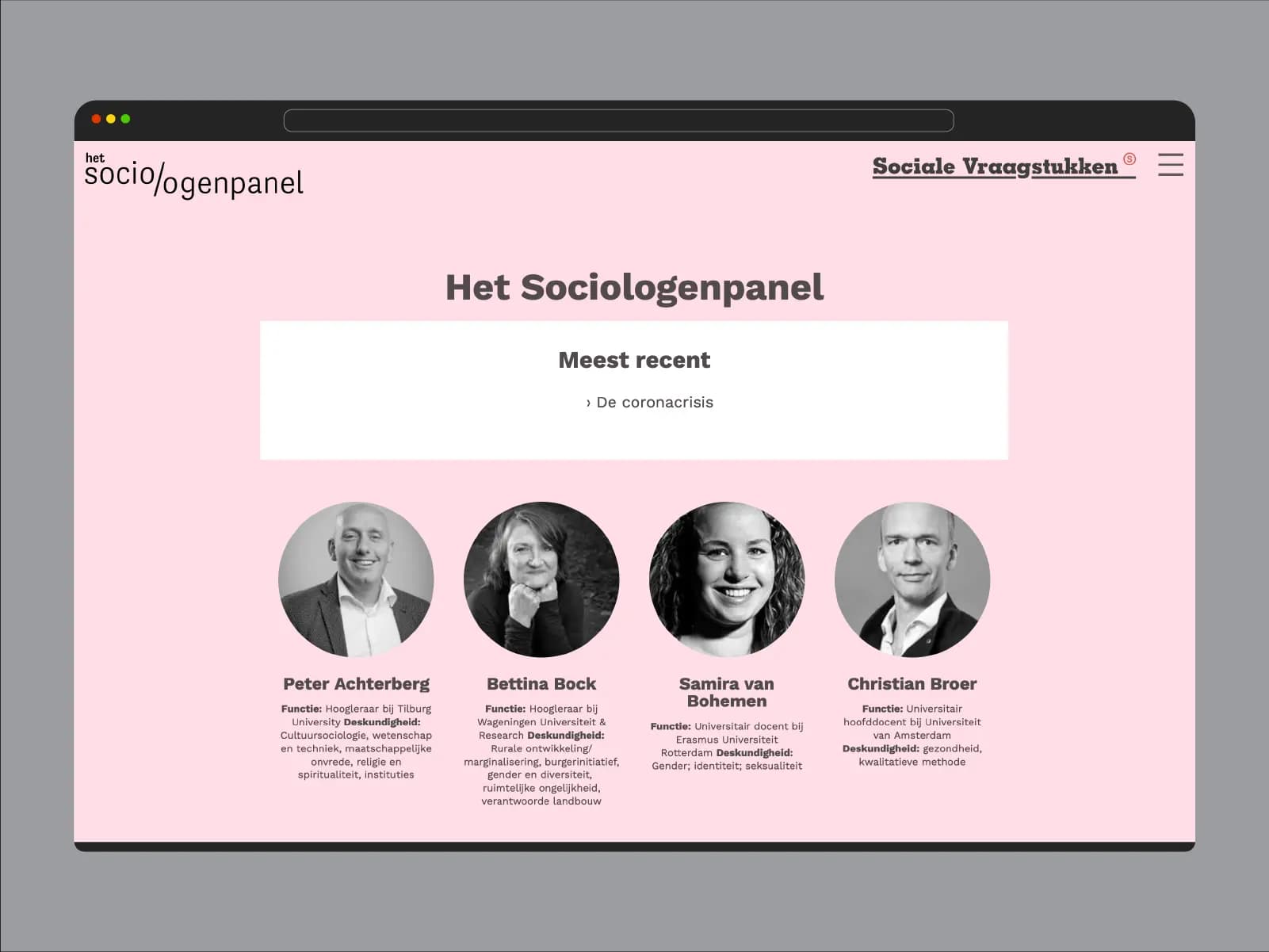 Het Sociologenpanel